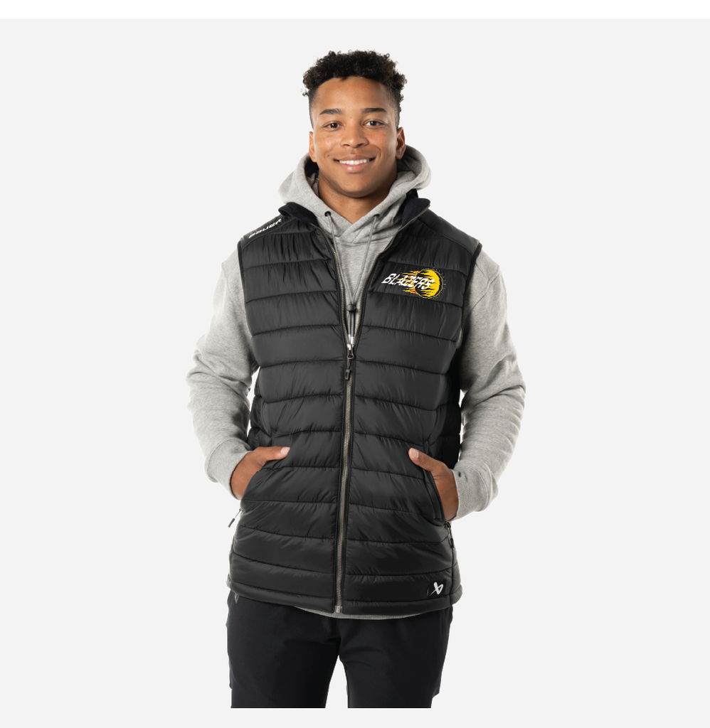 S23 Bauer Team Puffer Vest Sr - OKCB (XS (wjs))