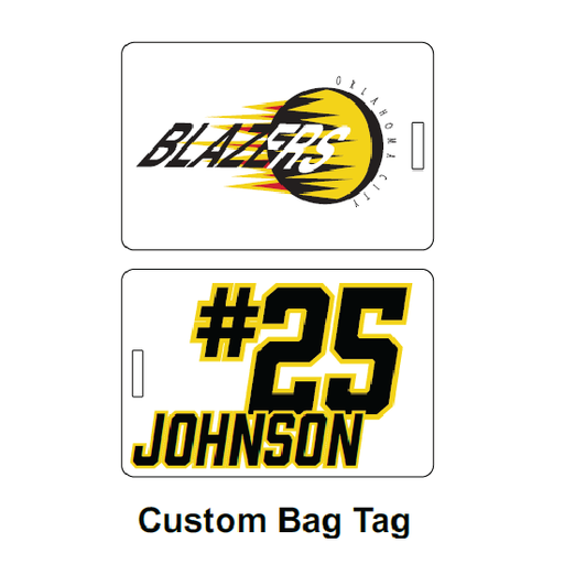 Bag Tag with Name and # - OKCB